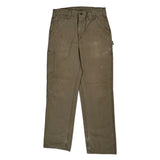 Carhartt Carpenter Trousers - 32W 34L Brown Cotton
