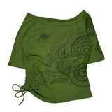 Harley Davidson T-Shirt - XL Green Cotton