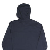 CHAMPION Mens Navy Pullover Hoodie S Cotton Blend Casual Logo Sweatshirt