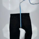 501 Levis Jeans - 37W 30L Black Cotton