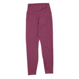 NIKE Womens Joggers Maroon Slim Skinny S W22 L25 Lightweight Athletic