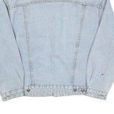 GOLDEN CYCLE Mens Blue Denim Jacket M Cotton Blend Button Closure Classic Fit