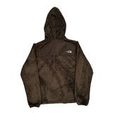 Age 13-14 The North Face Fleece Jacket - XL Brown Polyester