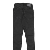 LEVI'S 721 High Rise Skinny Womens Jeans Black Slim Skinny Denim Medium W24 L30