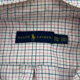 Ralph Lauren Checked Shirt - 2XL White Cotton