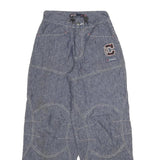 US 55 Mens Relaxed Denim Jeans Blue Cotton Blend W24 L27 Casual Zip Fastening