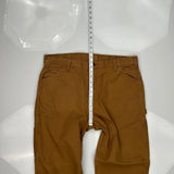 Relaxed Fit Dickies Carpenter Pants - 38W 32L Brown Cotton