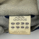 Adidas Windbreaker - 2XL Blue Polyester