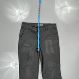 Carhartt Carpenter Trousers - 34W 32L Grey Cotton