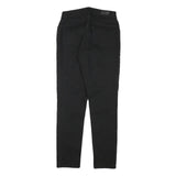 LEVI'S Womens Jeans Black Slim Skinny Denim Medium W26 L28 Stylish Zip