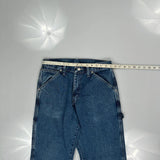 Wrangler Carpenter Jeans - 30W 30L Blue Cotton