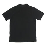 CARHARTT Mens Black Short Sleeve Plain S Cotton Polo Shirt Classic Fit