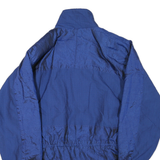 LAVON Womens Blue Jacket XL Polyester Blend Plain Zip Classic Fit