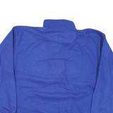 DUALCNTRL Mens Blue Jacket XL Polyester Blend Classic Fit Zip Pullover Casual