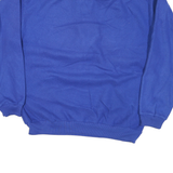 DUALCNTRL Mens Blue Jacket XL Polyester Blend Classic Fit Zip Pullover Casual