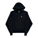 Reverse Weave Champion Hoodie - Small Black Cotton