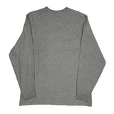 Carhartt Long Sleeve T-Shirt - Large Grey Cotton