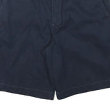 TOMMY HILFIGER Mens Shorts Navy Blue Casual XL W36 Cotton Blend Chino