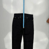 502 Levis Jeans - 28W 31L Black Cotton