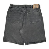 Wrangler Denim Shorts - 32W 9L Grey Cotton