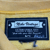 Nike Vintage Nike Graphic Sweatshirt - 2XL Yellow Cotton