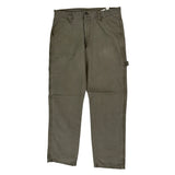 Unbranded Carpenter Trousers - 32W 32L Brown Cotton