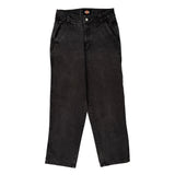 Dickies Carpenter Trousers - 29W UK 10 Black Cotton