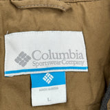 Columbia Jacket - Large Brown Cotton