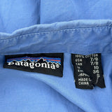 Patagonia Shirt - Small Blue Cotton