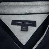 Tommy Hilfiger Polo Shirt - Large Navy Cotton