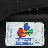 Iowa Hawkeyes Midwest College Sweatshirt - XL Black Polyester Blend