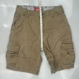 Levis Cargo Shorts - 34W 10L Khaki Cotton