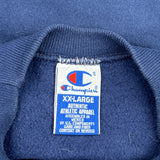 Nautical Aesthetics Champion Graphic Sweatshirt - 2XL Blue Cotton