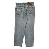 550 Levis Jeans - 36W 32L Light Wash Cotton