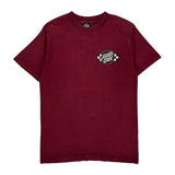 Santa Cruz T-Shirt - Small Burgundy Cotton