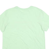 NIKE Mens Green Worldwide Graphic T-Shirt L Short Sleeve Crew Neck Cotton Blend