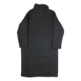 NEW BALANCE Mens Black Tracksuit Jacket L Polyester Plain Long Zip Warm