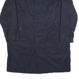 MCGREGOR Mens Navy Blue Classic Jacket L Polyester Blend Button Closure Plain