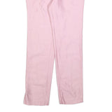 ICEBERG Womens Cotton Pink Slim Trousers W28 L31 Elegant Light Fit