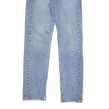 LEVI'S 505 Mens Jeans Blue Regular Straight Denim Medium W34 L34 Classic Fit Zip
