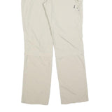 ICEPEAK Womens Beige Polyester Regular Fit Straight Trousers W32 L32 Outdoor