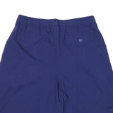 RONDINELLA Womens Shorts Blue Casual S W26 Comfortable Cotton Blend