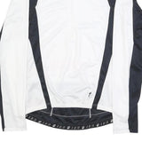 SPECIALIZED Mens Black & White Cycling Jersey L Long Sleeve 1/4 Zip Athletic