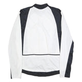 SPECIALIZED Mens Black & White Cycling Jersey L Long Sleeve 1/4 Zip Athletic