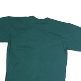 COSTA DAOURES Mens Green XL Cotton Graphic T-Shirt Crew Neck Short Sleeve