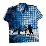 Sullivan Graphic Hawaiian Shirt - XL Multicoloured Polyester