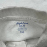 Age 12 Months Ralph Lauren Polo Shirt - 2XS White Cotton