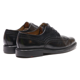 LLOYD Brogue Shoes Black Leather Mens UK 10