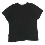THE NORTH FACE Womens Black Cotton Casual T-Shirt L Crew Neck Short Sleeve