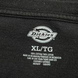 Dickies T-Shirt - XL Black Cotton